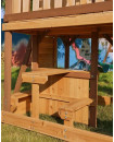 Dynamic Sports Arabian Ibex Wooden Swing Set